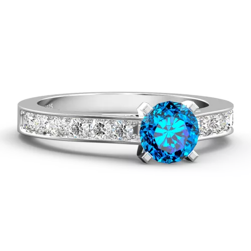 Personalized Birthstone Promise Ring