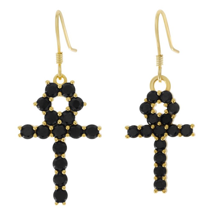 The Hanging Ankh Earrings