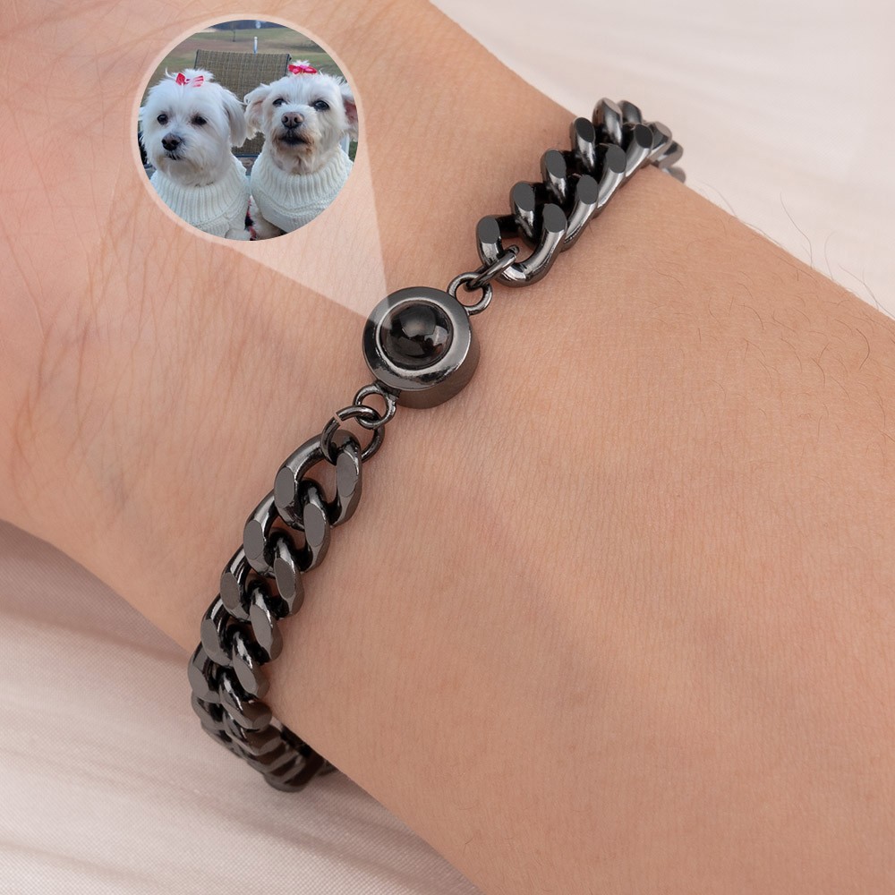 Personalized Memorial Photo Projection Bracelet