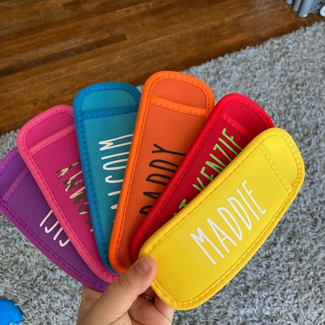 Personalized Popsicle Holder Ice Pop Holder For Kids Party Favors 