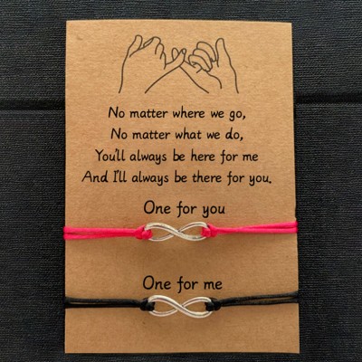 Personalized Best Friend Sister Friendship Bracelets For 2