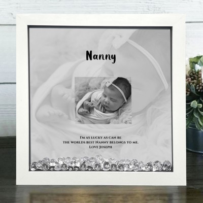 Personalized Nanny Memorial Photo Frame Keepsake