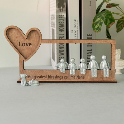 Personalized Figurines Mini Figures Mother's Day Anniversary Gift Ideas For Mom Grandma