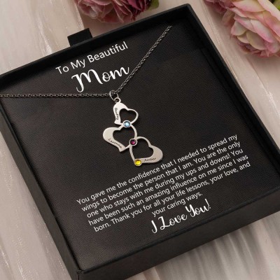 Personalized To My Mom Necklace From Daughter Son Gift Ideas For Mother's Day