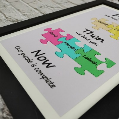 Personalized You Are The Piece That Holds Us Together Puzzles Pieces Name Sign Wall Decor