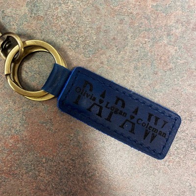Father's Day Personalized Dad Keychain With Kids Name