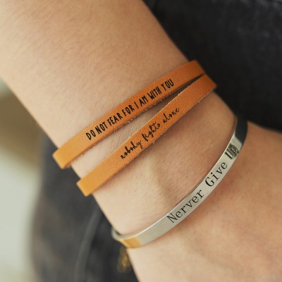 Meaningful Encouragement Bracelet Support Inspiration Gift