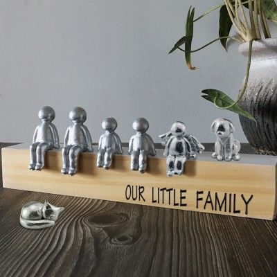 Personalized Sculpture Figurines Anniversary Christmas Gift