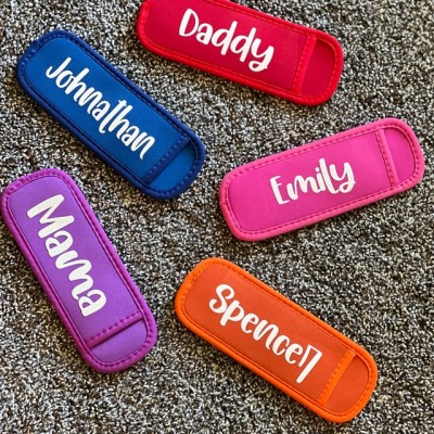 Personalized Popsicle Holder Ice Pop Holder For Kids Party Favors