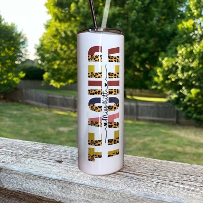 Personalized Teacher Tumbler With Name Appreciation Gift