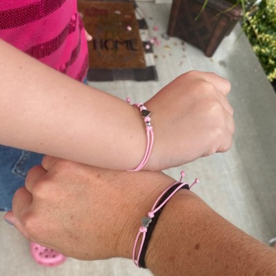 First Day of Kindergarten Back to School Bracelets Mommy Daughter Son