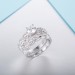 Lucky Love Engagement Wedding Ring